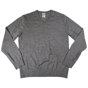 GAP Gray V-Neck Sweater for Men
